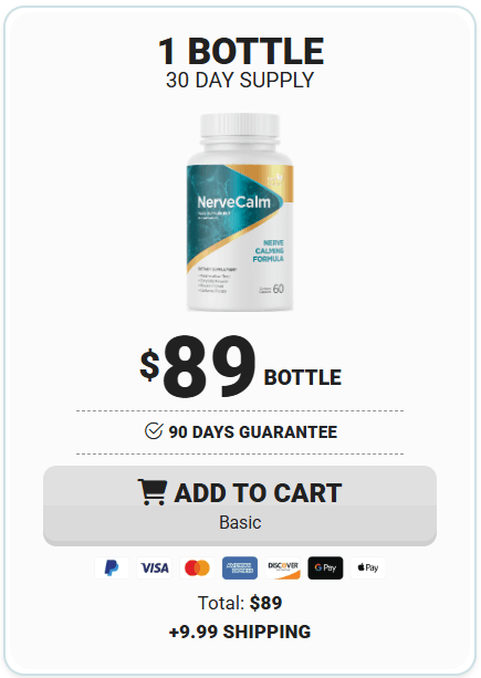 NerveCalm 1 bottle pricing